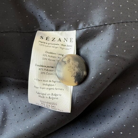 Sezane Christie jacket in Grey - 40 - Picture 8 of 16